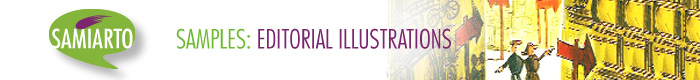 SAMIARTO - Samples: Editorial Illustrations